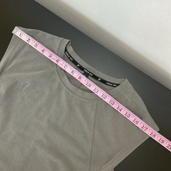 Public Rec Gray Go To Tank Dress XL Pima Cotton Blend Sporty - Picture 13 of 15